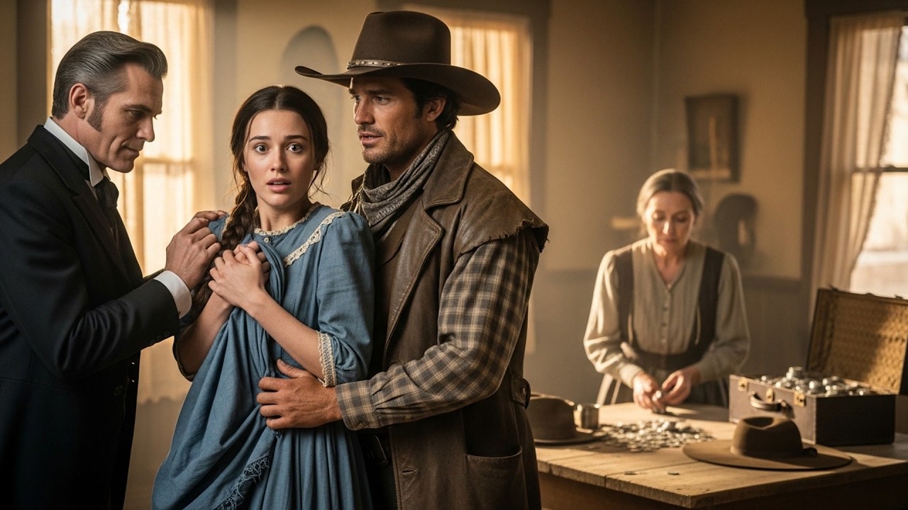 Her Aunt Sold Her To A Man With Cold Dead Eyes, The Cowboy Saw Warmth In Hers And Saved Her