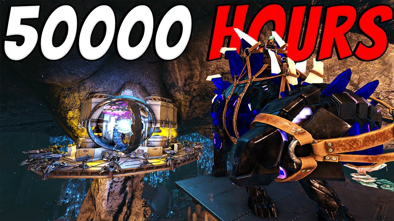 How A 50,000 HOUR Tribe Raids On ABERRATION - ARK