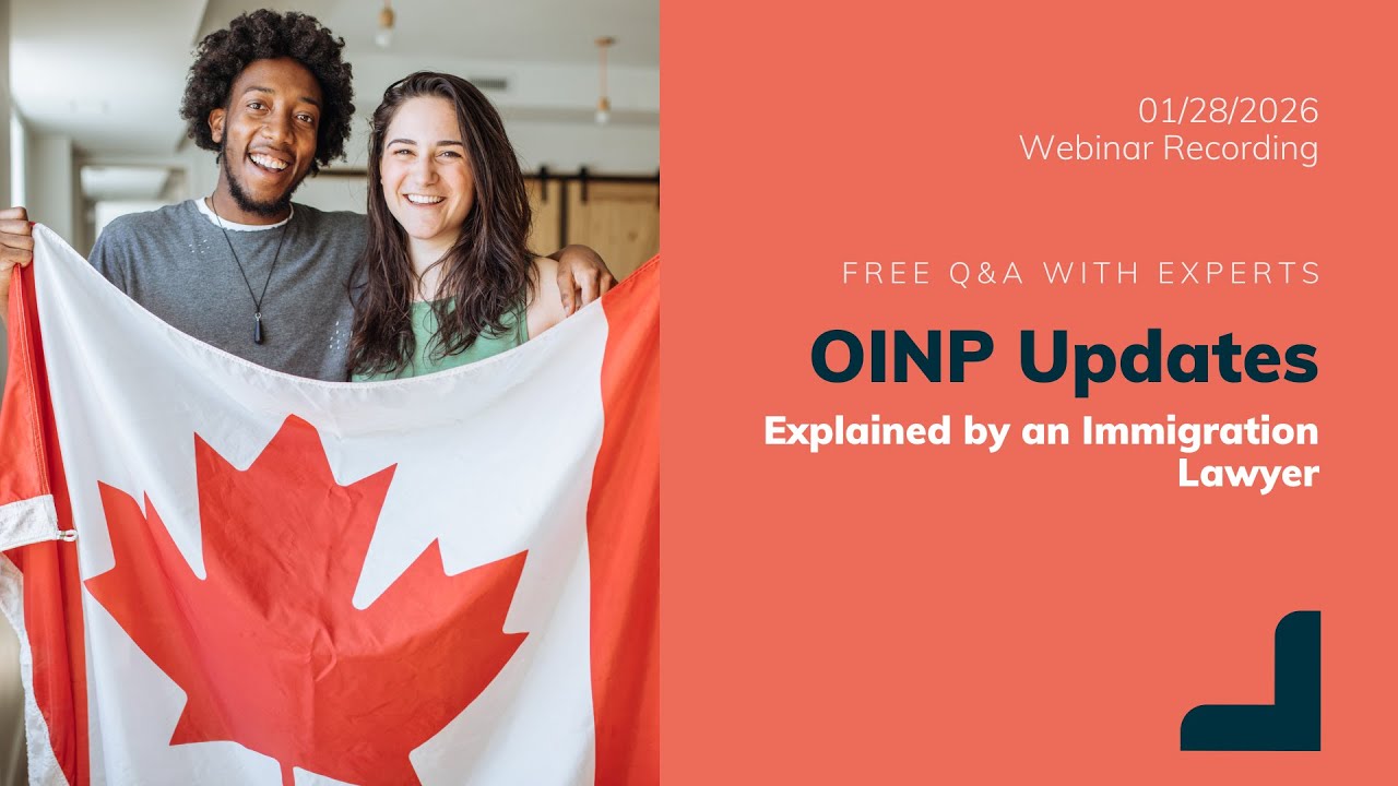 OINP Updates Explained by an Immigration Lawyer | Ontario PNP Q&A