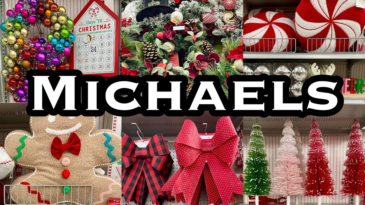 MICHAELS CHRISTMAS DECOR 2023 • SHOP WITH ME