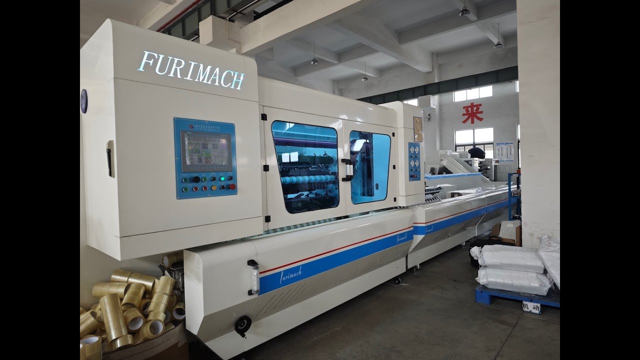 Fully Automatic BOPP Tape Slitting Machine | BOPP Packing Tape Manufacturing Machine