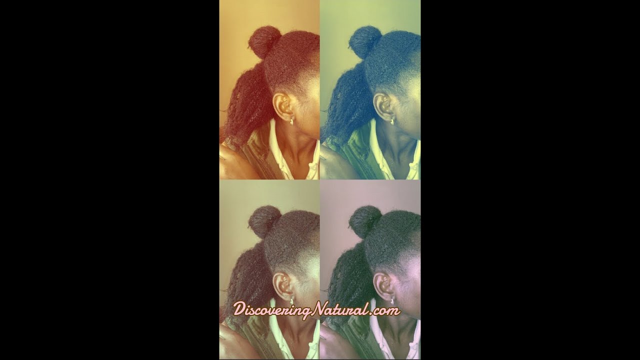Moisturizing Natural Hair or Transitional Hair