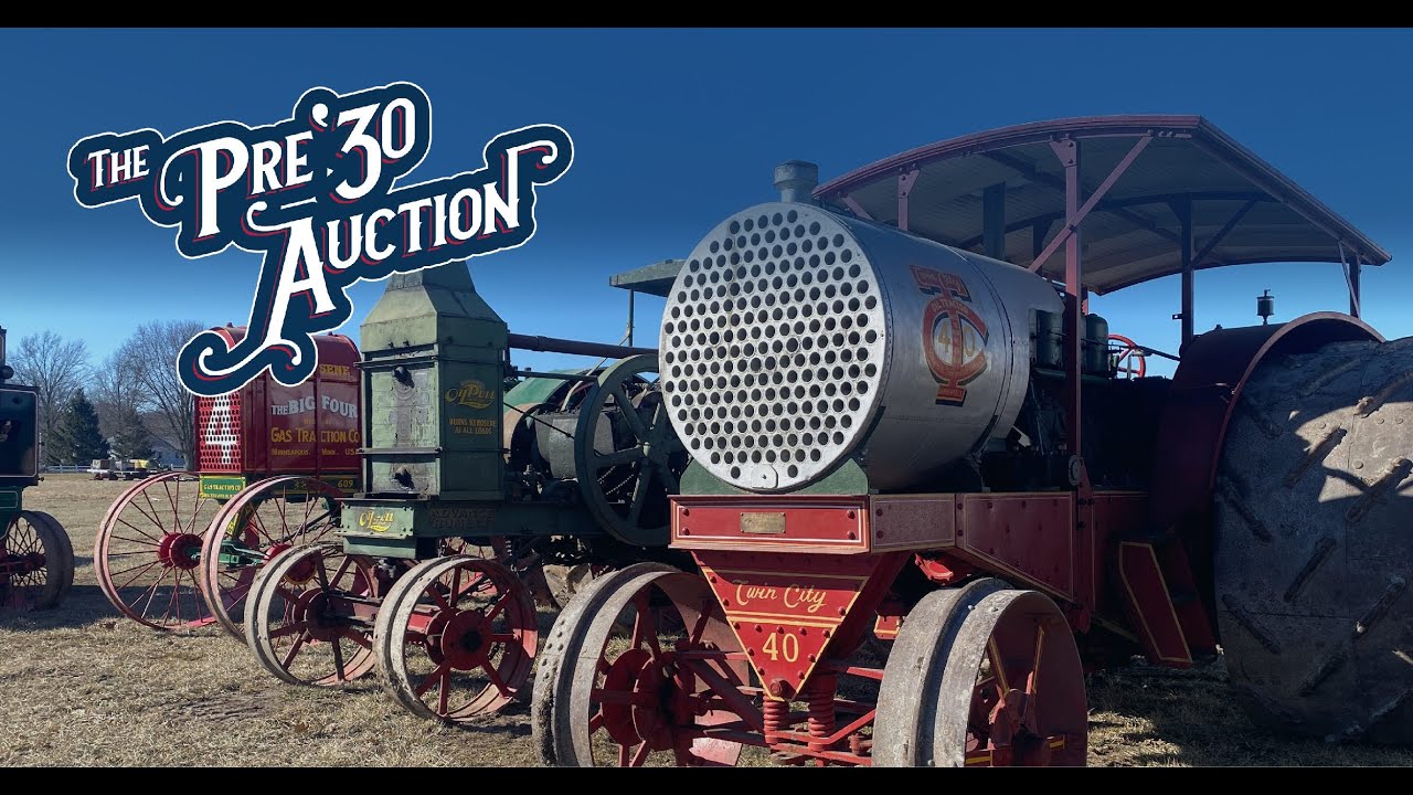 2023 Pre '30 Tractor Auction Live Stream