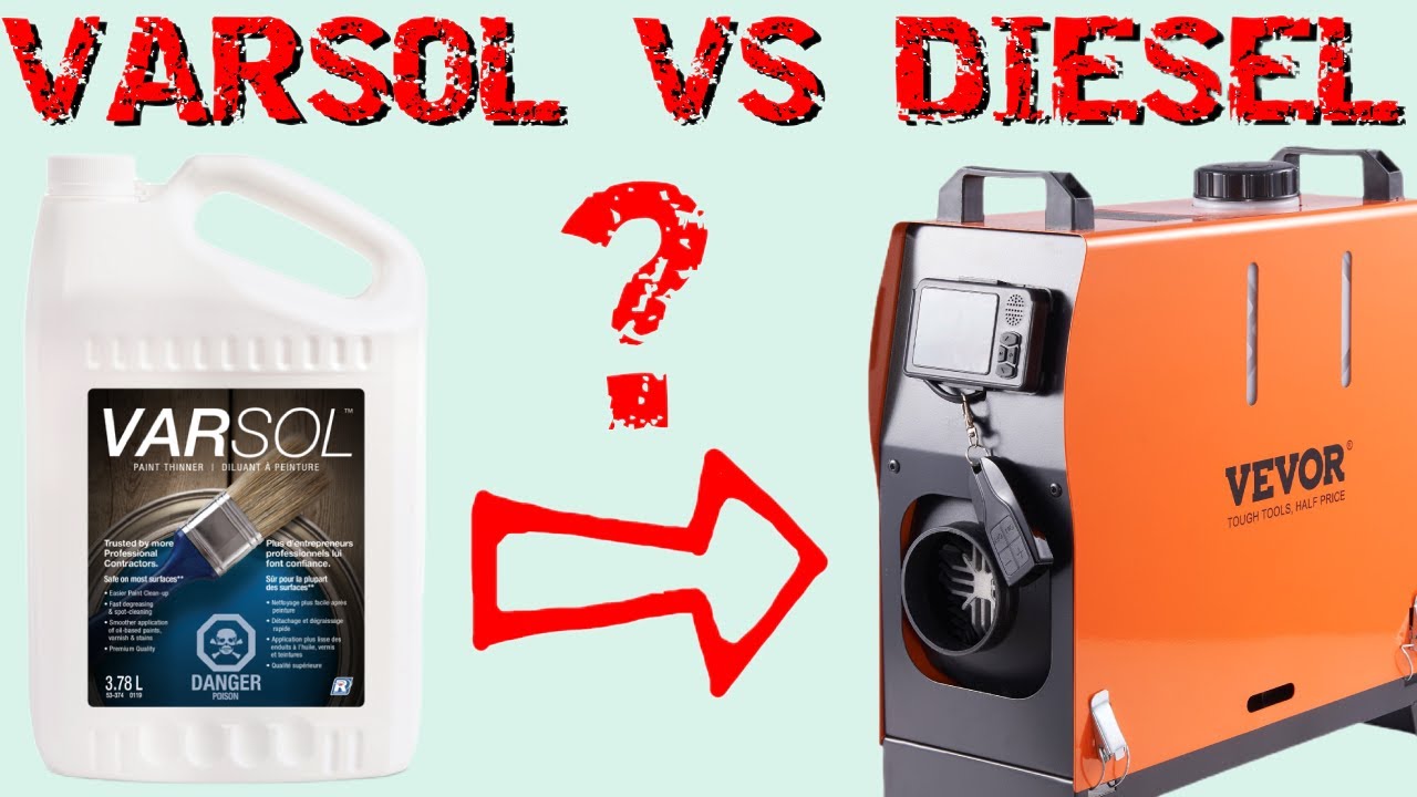 Diesel Heater Running On Varsol - What Will Happen !?