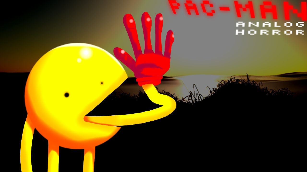 my take *on* that one pac man analog horror REVAMPED
