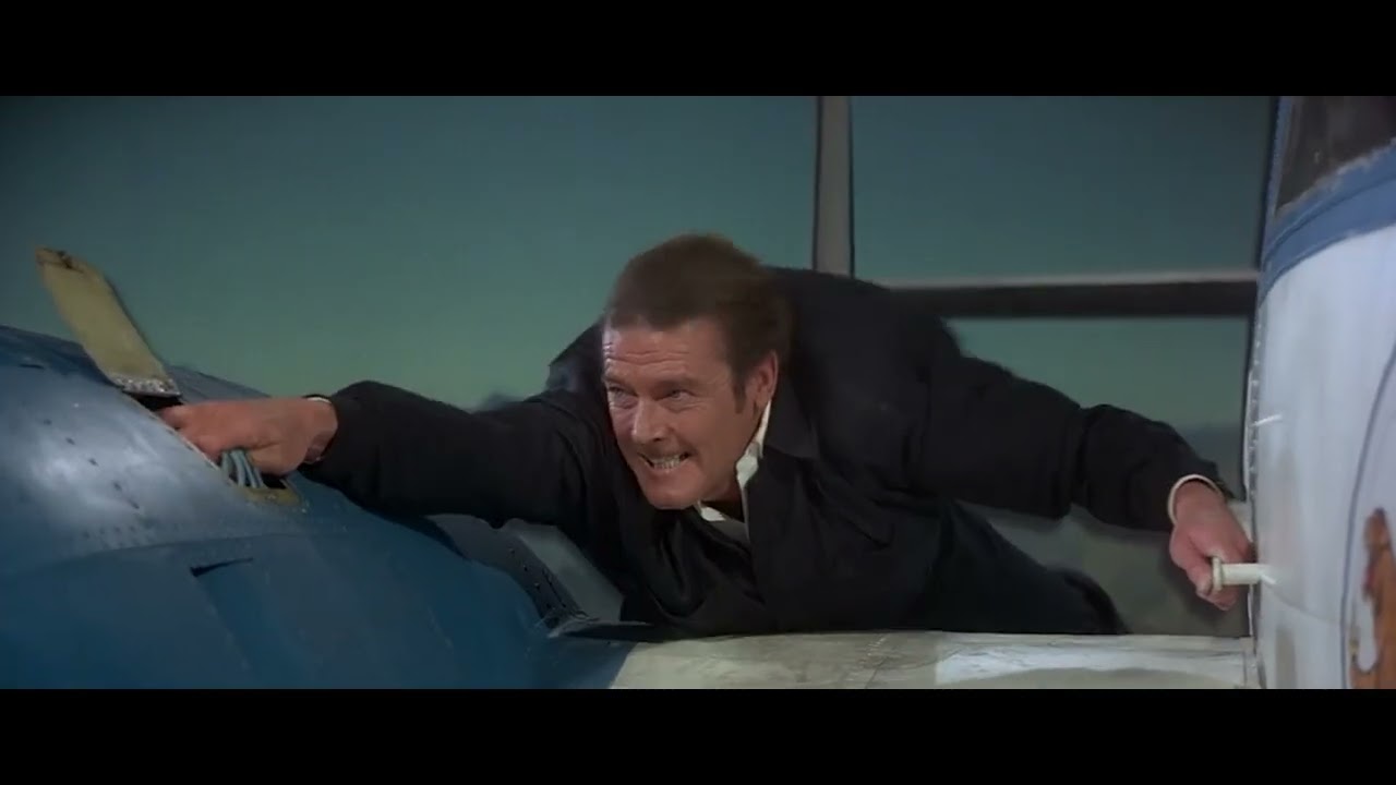 James Bond Octopussy Airplane Fight Backwards