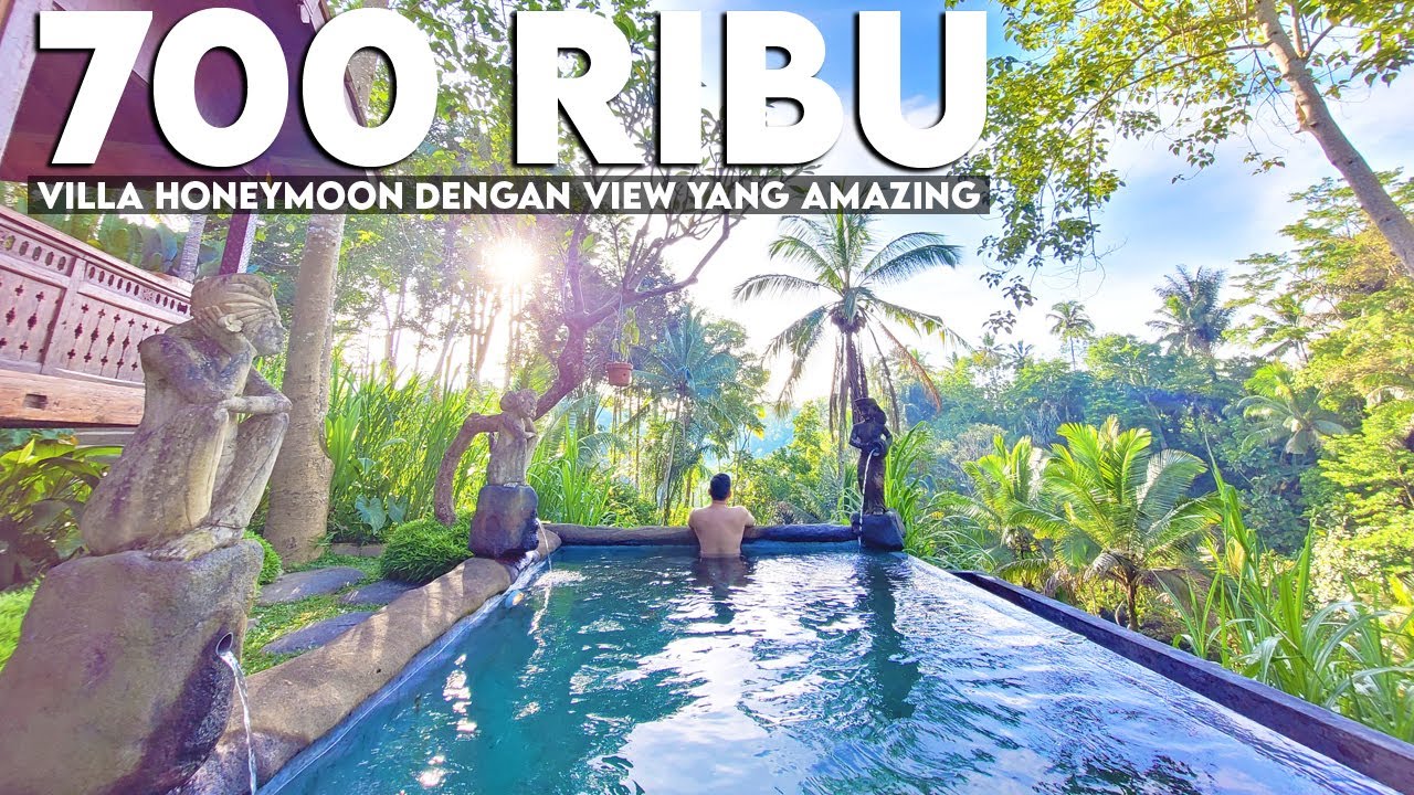 ADA VILLA ROMANTIS DI TENGAH HUTAN?! | Review Villa Private Pool Di Tegallalang | Iyume Villa Ubud