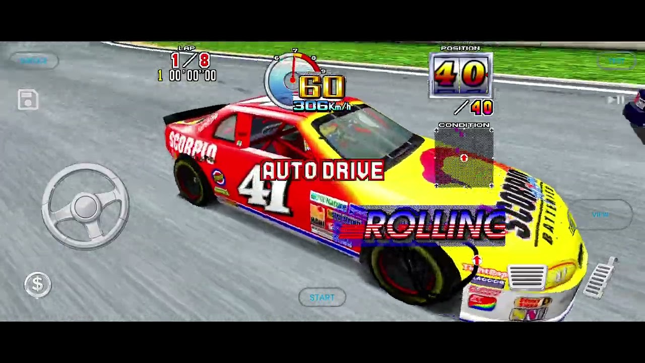 Widescreen 16:9! Sega Rally Daytona Usa 2 SuperModel3 Super3 Arcade Emulator Android Mali Mediatek