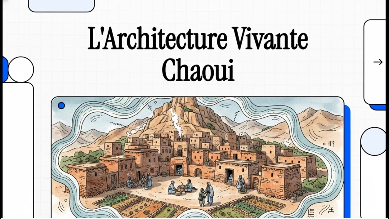 L Architecture Vivante Chaoui Aurès Algérie