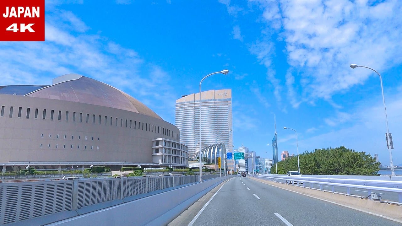 【4K】福岡都市高速道路をドライブ