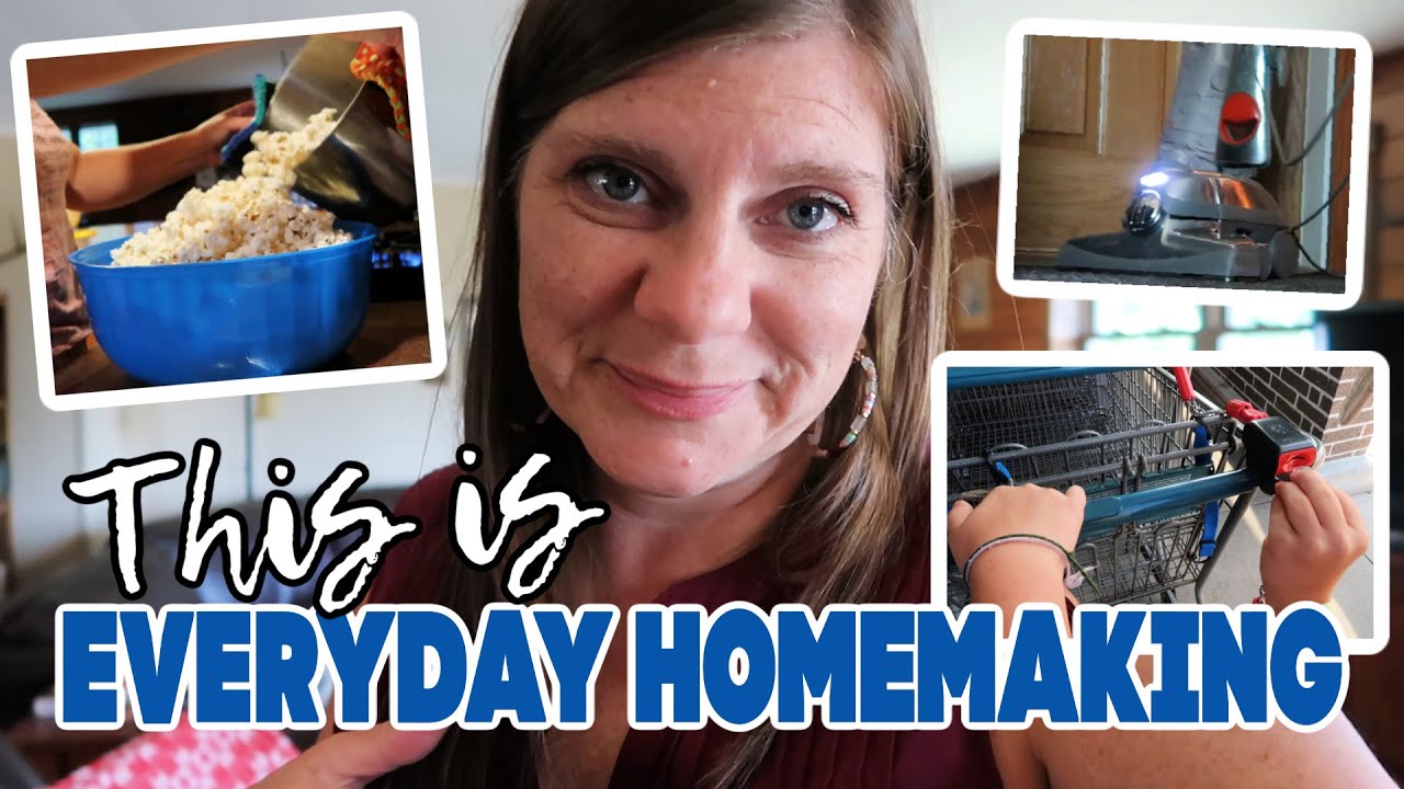 EVERYDAY HOMEMAKING WITH A COUNTRY MOM | Real Life Mom Vlog