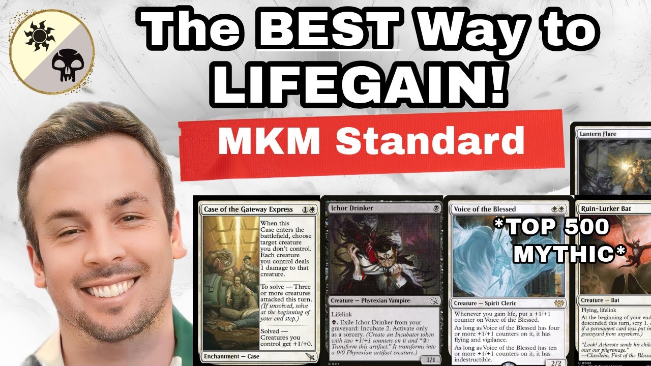 LIFEGAIN GO-WIDE Destroys MYTHIC! (MKM STANDARD)