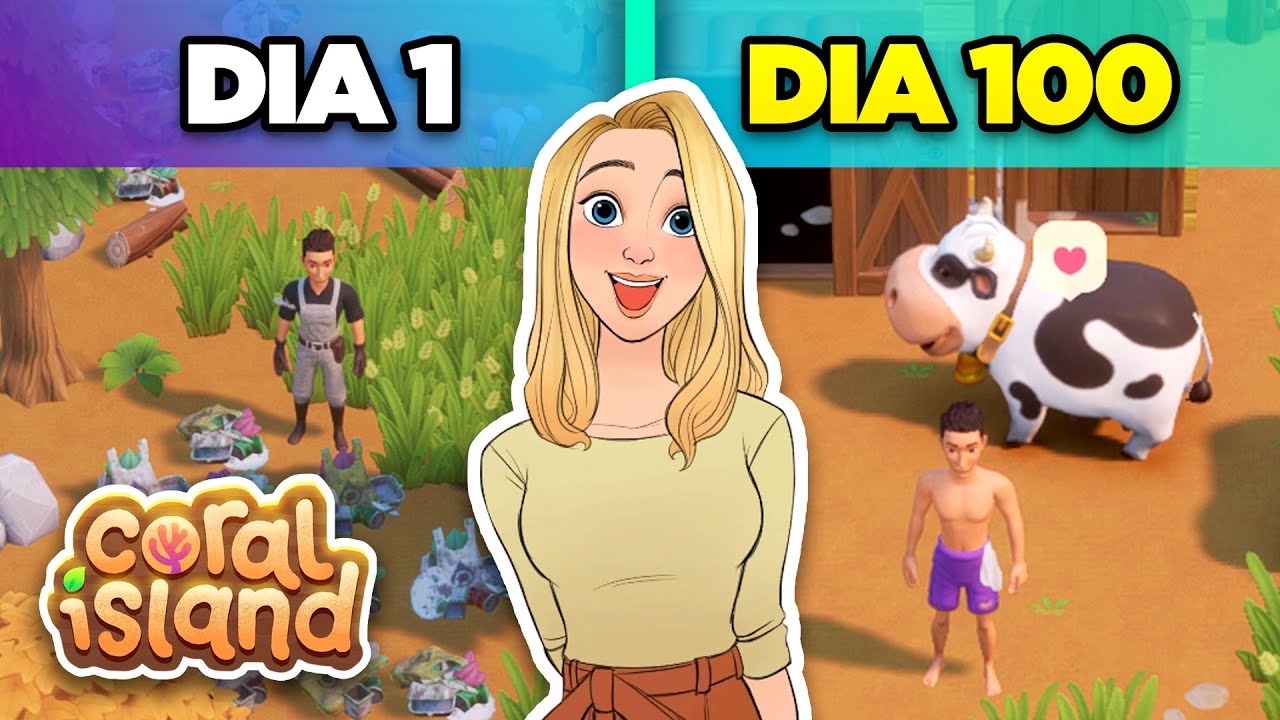 PASSEI 100 DIAS no CORAL ISLAND