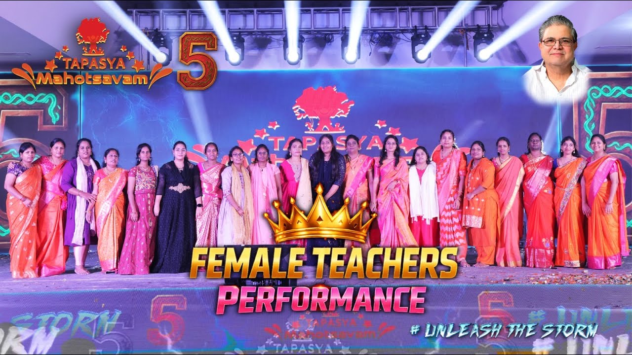 Female Teachers Performance by Dr.Basheer's TAPASYA SCHOOL @TAPASYA MAHOTSAVAM 5