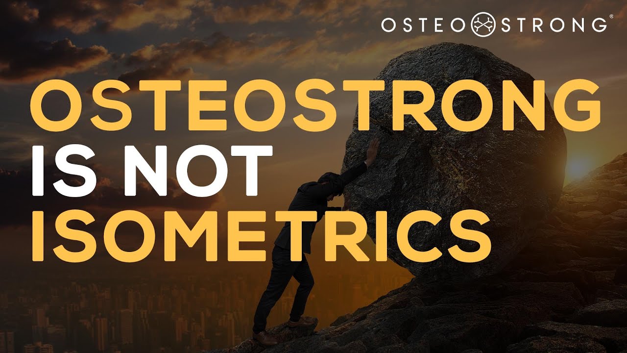 Don't call Osteostrong Isometrics | OsteoFacts | Visit OsteoStrong The Ultimate Biohack®