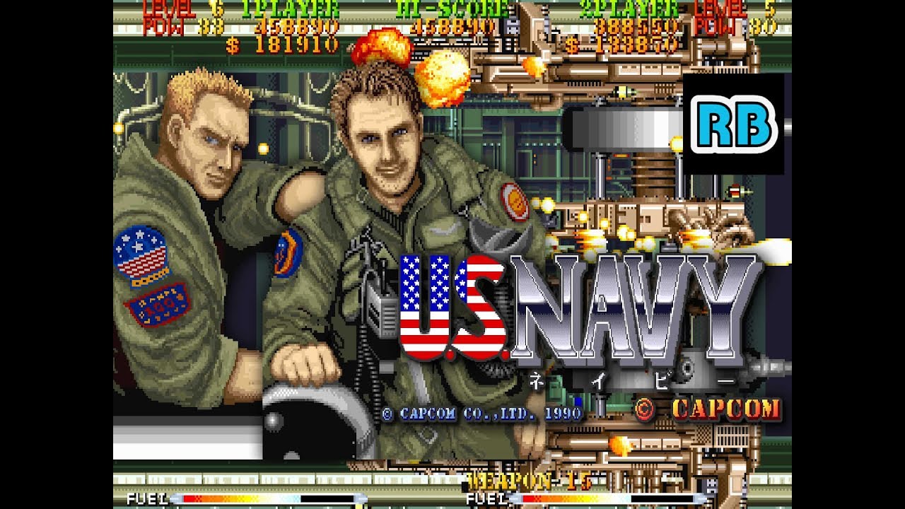 1990 [60fps] U.S. Navy 2Players Tomcat & Intruder ALL