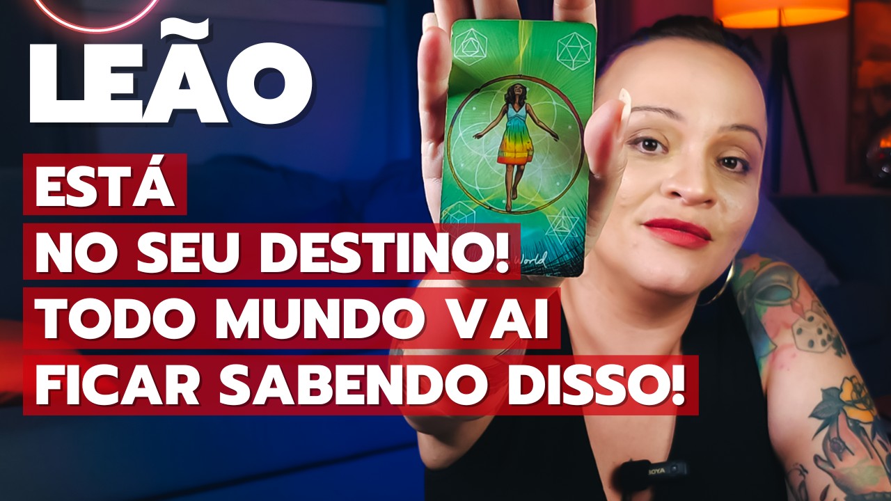 LEÃO ATÉ O FINAL DE JANEIRO - NA MESMA HORA VC VAI DESCOBRIR QUE DEU CERTO! VAI SER ABSURDO! #2024