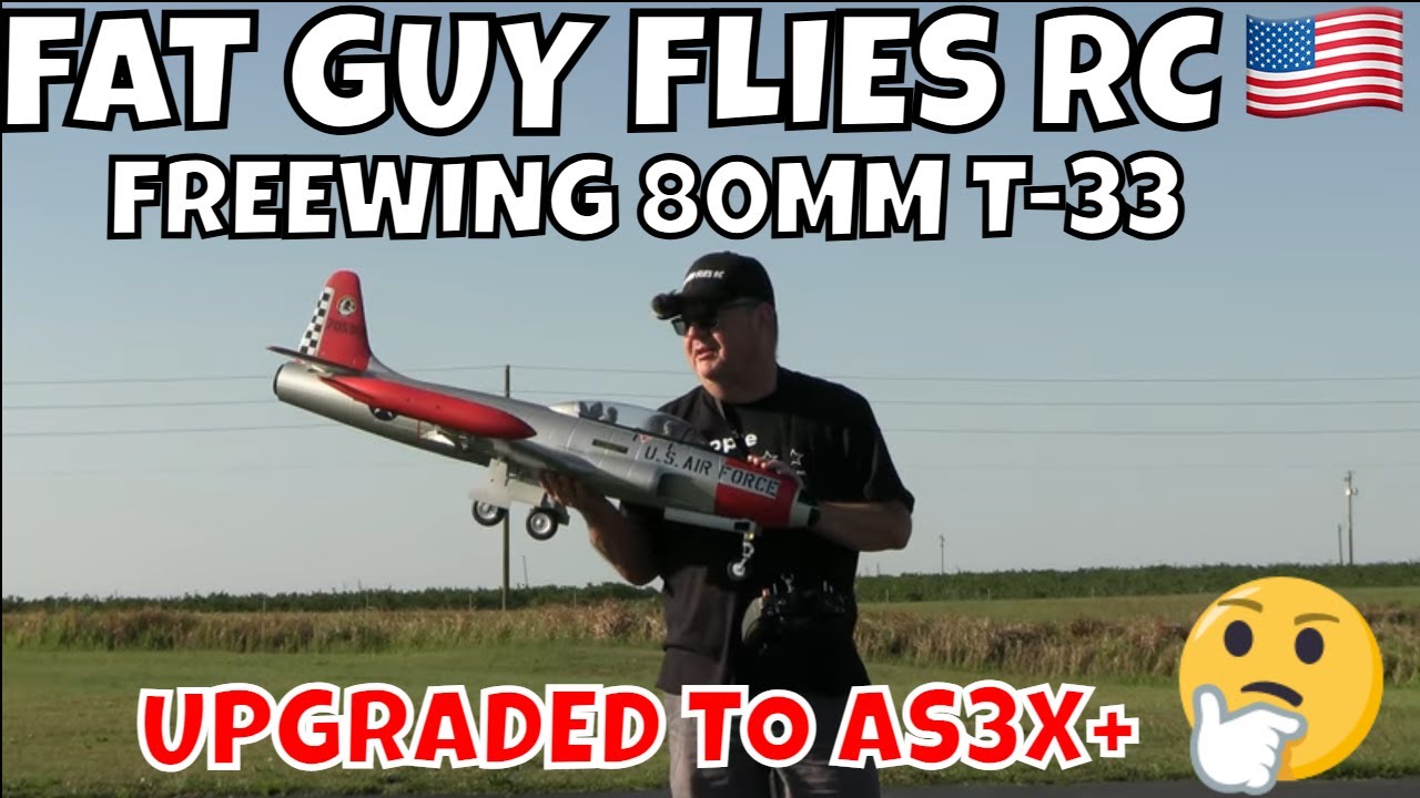 FREEWING 80MM T-33 SHOOTING STAR REVIEW by FGFRC #aviation #rcjets #rc