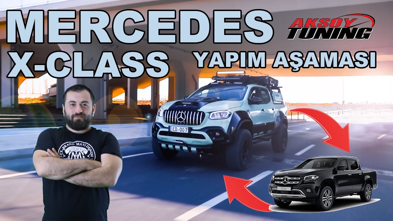 Almanyadan Misafirimiz Var ! MERCEDES X-CLASS'a Neler Yaptık ? W | AKSOY TUNING !