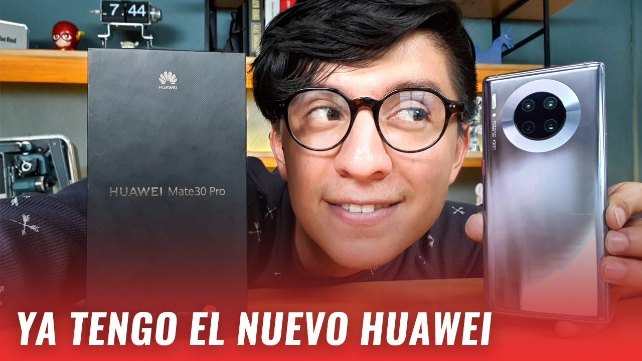 Huawei Mate 30 Pro: Unboxing en español.