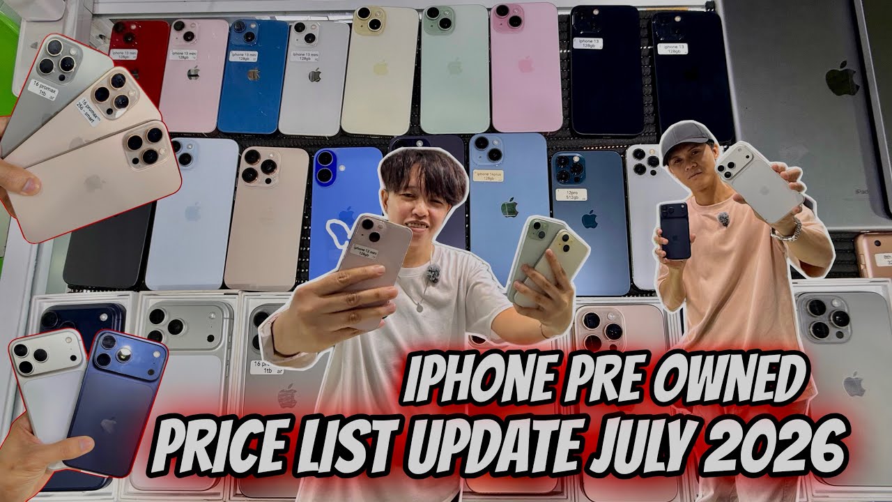 iPhone Pre Owned Price List Update July 2026