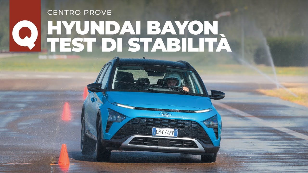 Hyundai Bayon (2023): la prova di stabilità