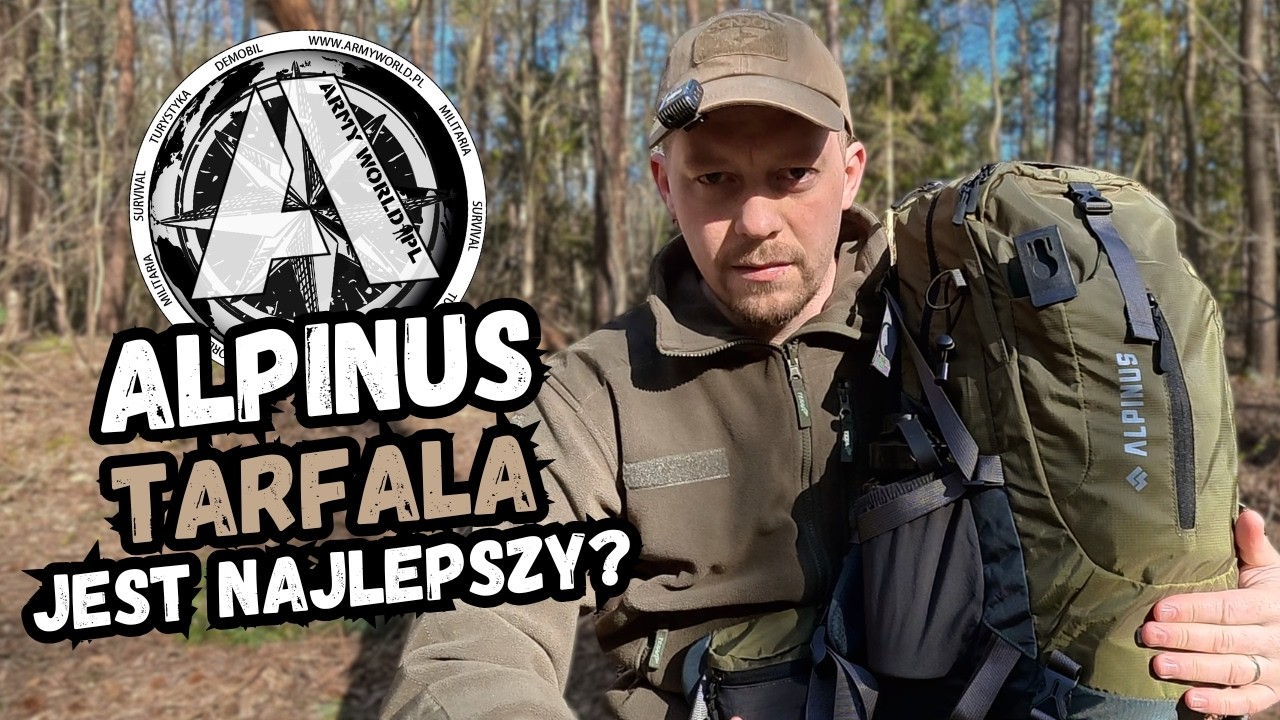 Najlepszy plecak jednodniowy? Alpinus Tarfala 35L