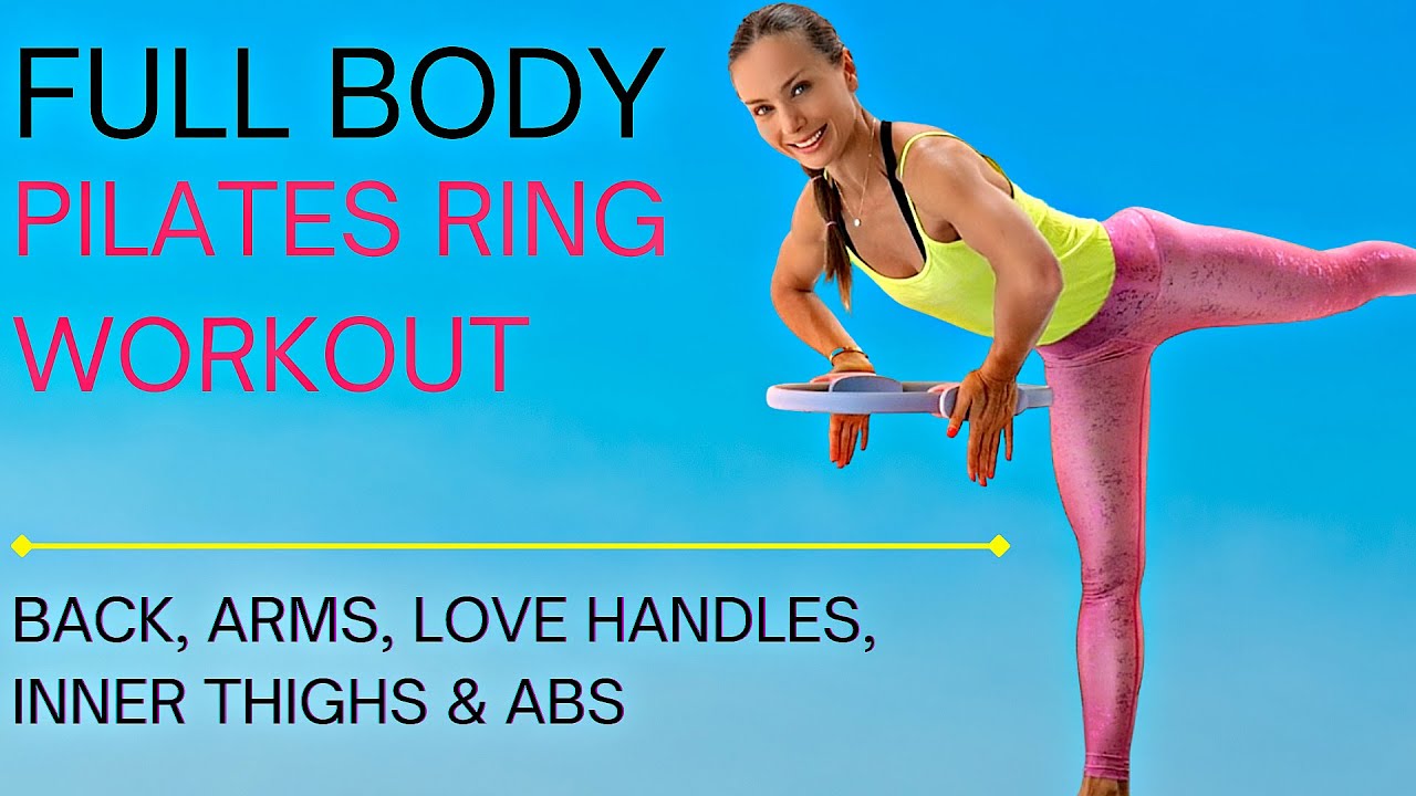 50-Minute FULL BODY PILATES (Pilates Ring Workout) | Total Body Workout