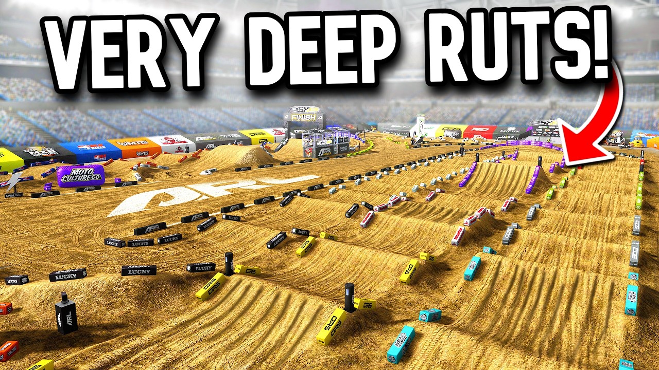 THE SKETCHIEST PRO SUPERCROSS RACE IN MX BIKES HISTORY!