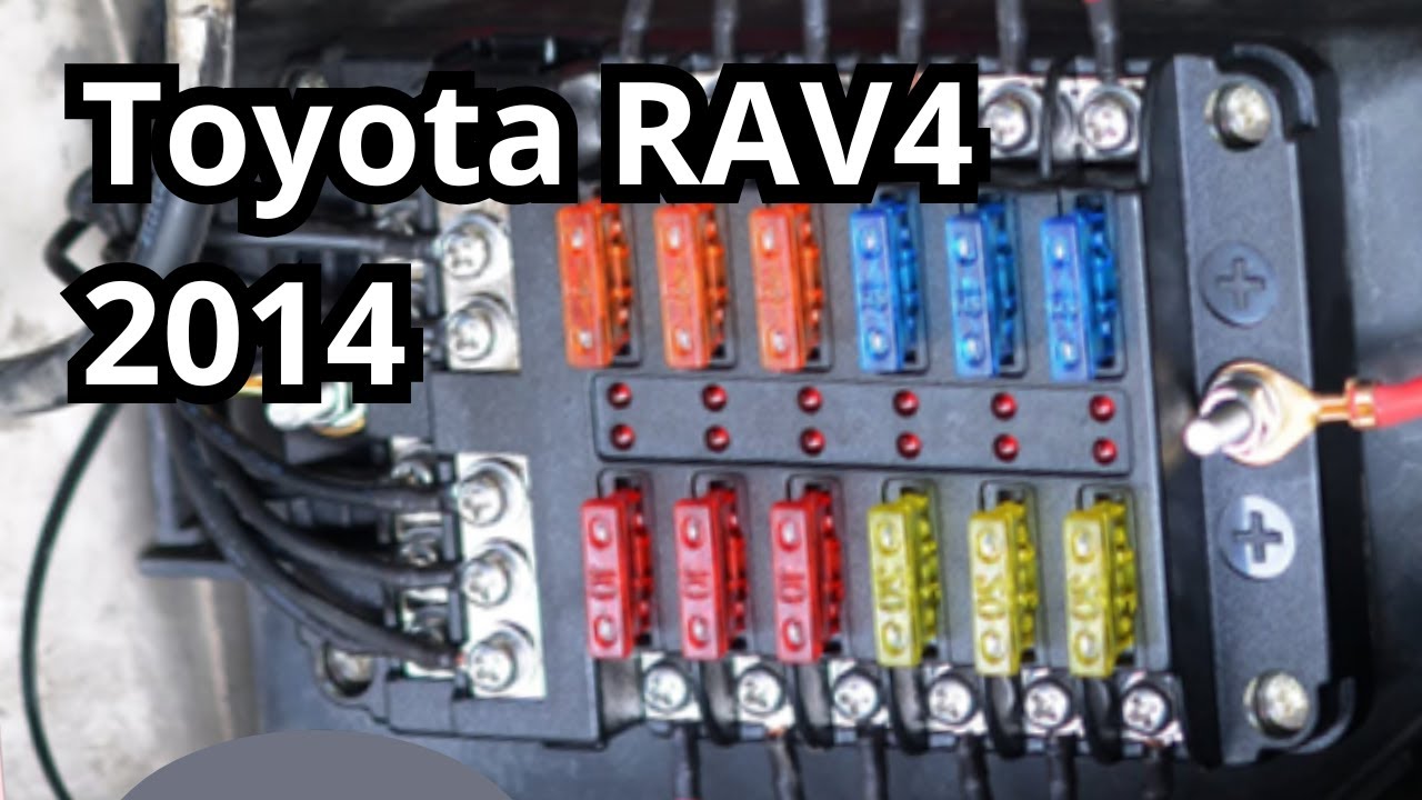 Fuse Box Diagram: Toyota RAV4 2014. FuseFans.