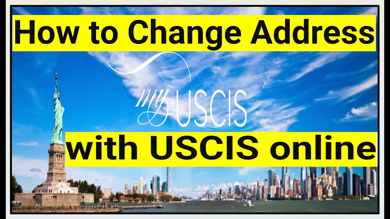 How to Change Your Address in USCIS Online | AR-11, Alien’s Change of Address Card | or by paper