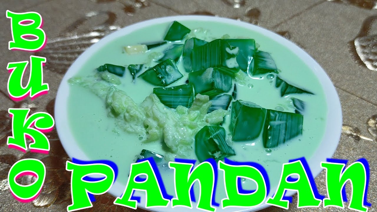 BUKO PANDAN SALAD(JELLY DESSERT)