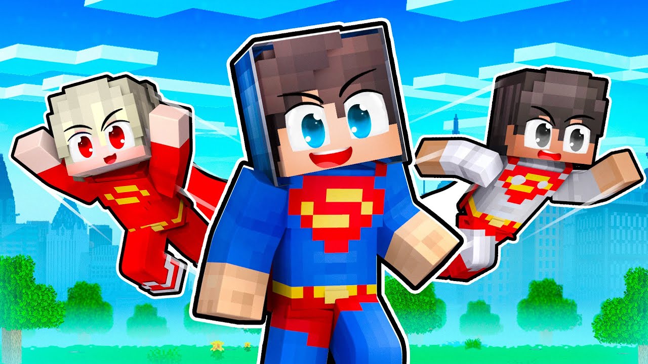 Život SUPERHRDINŮ v Minecraftu!