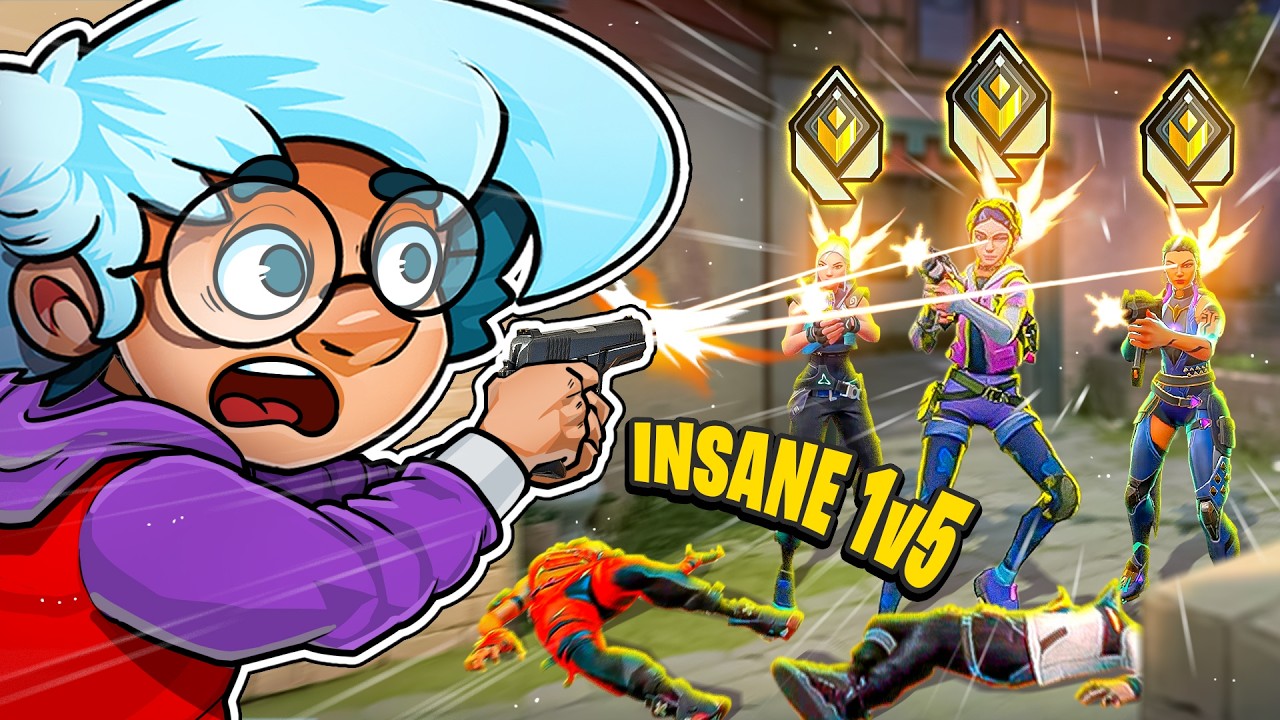 THIS 1v5 WAS ABSOLUTE CINEMA !!! | TenZ