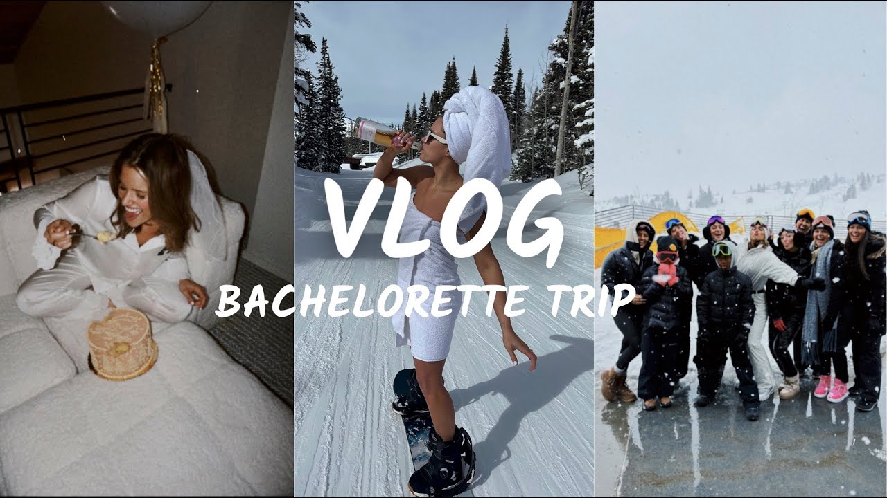 BACHELORETTE TRIP VLOG!! Park City UT | Ashton Cox