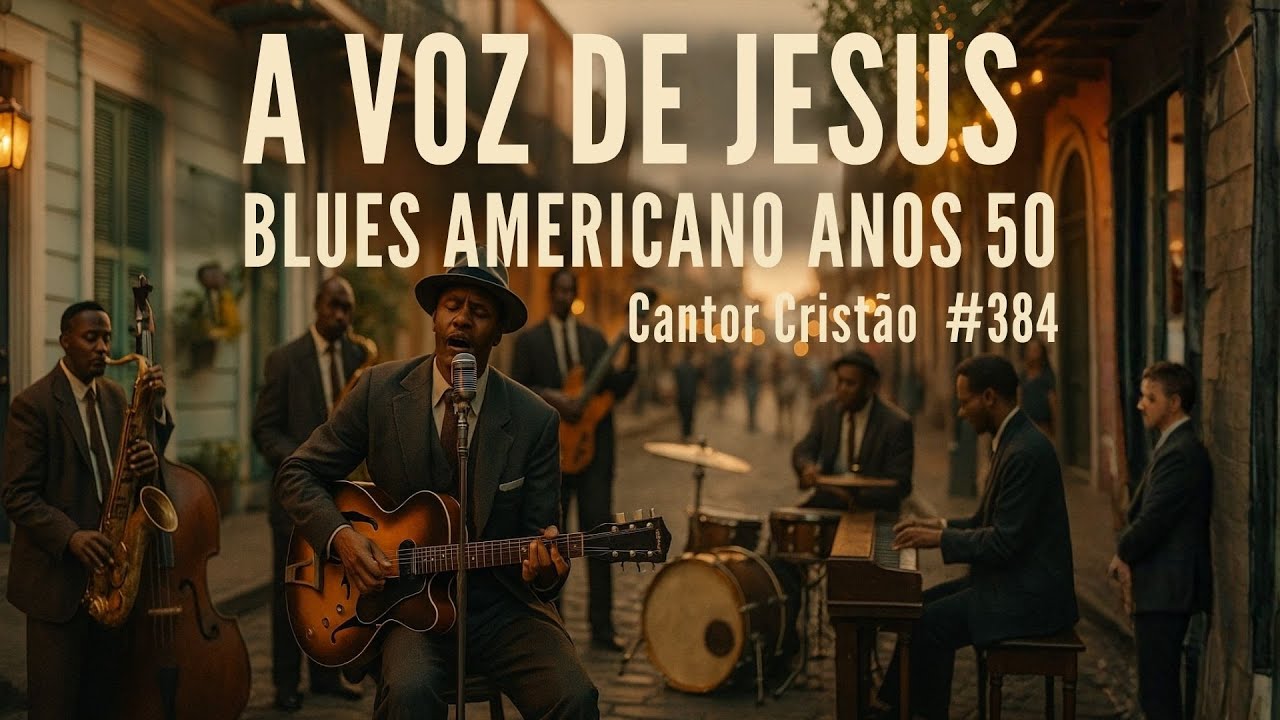 A Voz de Jesus – Hino 384 do Cantor Cristão | Blues Americano Anos 50 | Versão Inédita e Emocionante