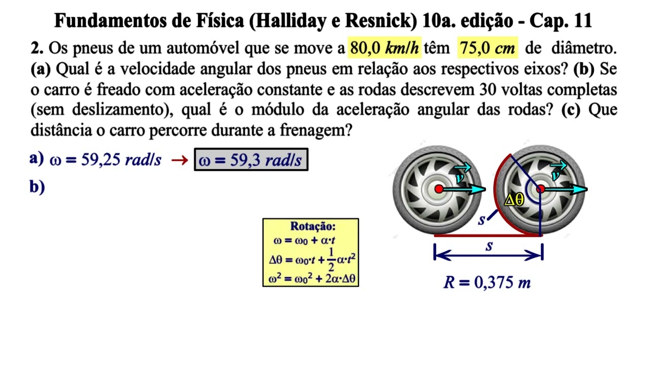 Aula 02 - Fundamentos de Física (Halliday e Resnick) 10a. Edição - Cap 11.