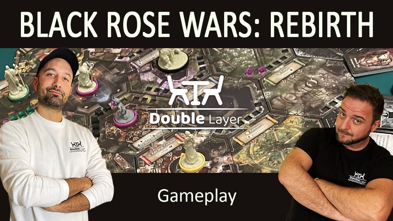 Black Rose Wars: Rebirth - Gameplay con avatar e impressioni (gioco da tavolo ita)