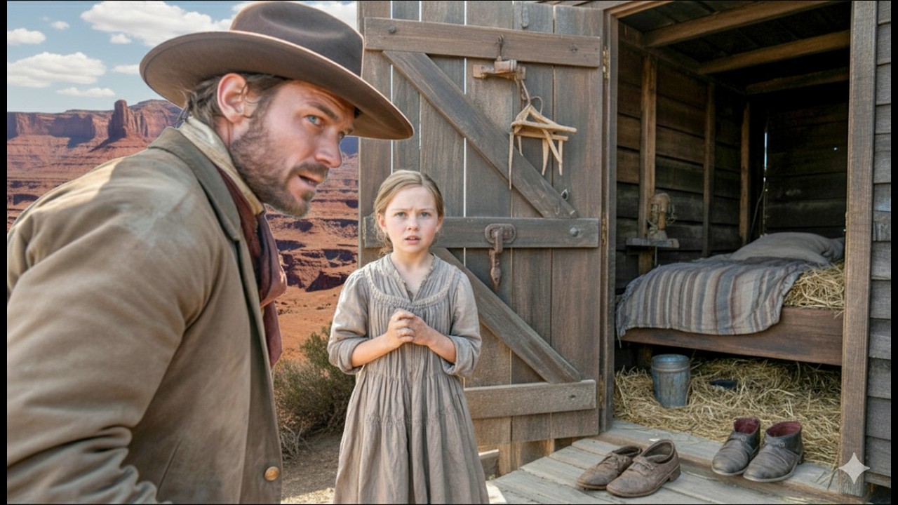 „Niemand wollte das Waisenmädchen… bis ein stiller Cowboy ‚MEINS‘ sagte 😭❤️“