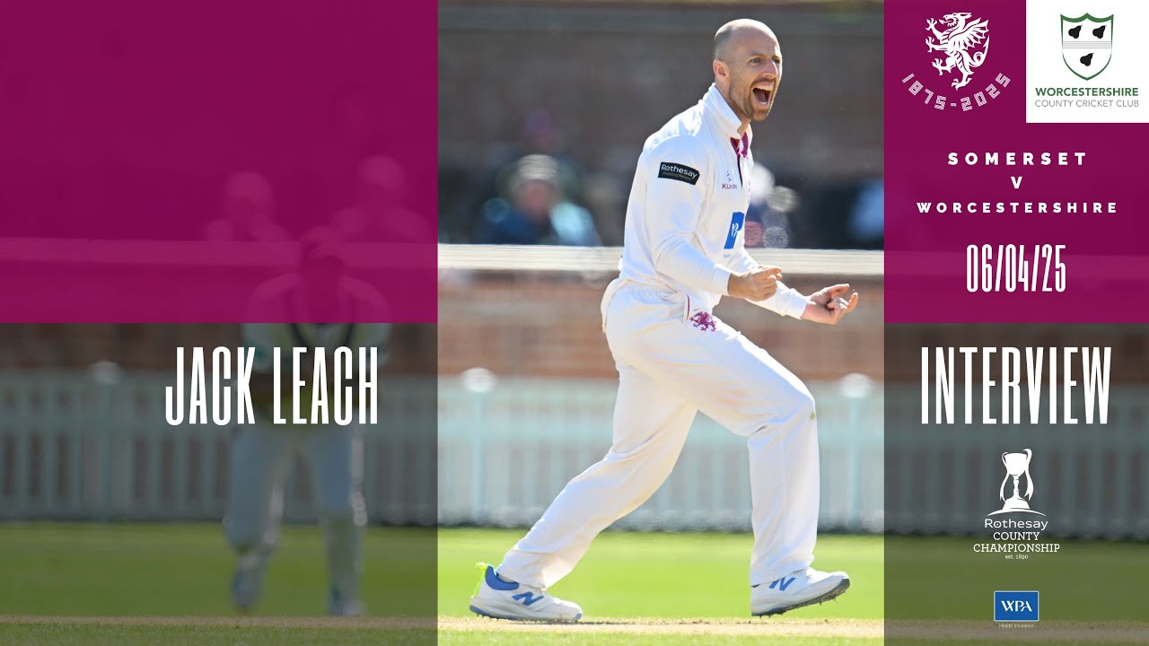 INTERVIEW: Jack Leach discusses day three 🎙️