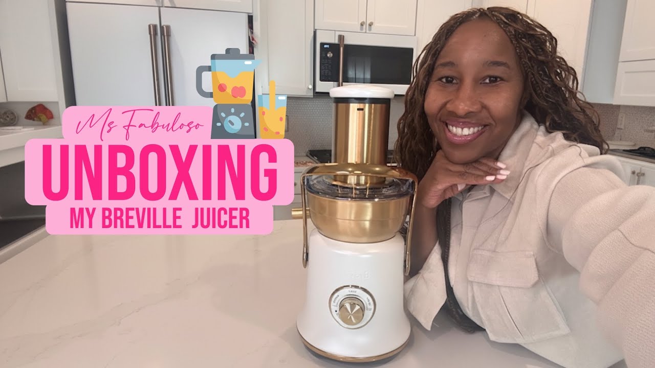 UNBOXING MY BREVILLE JUICER from William Sonoma