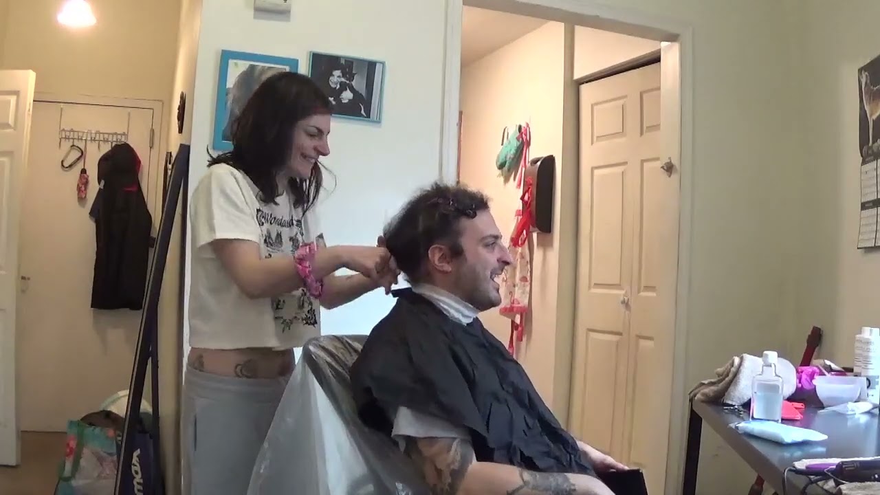 Chopping That Hair Off!