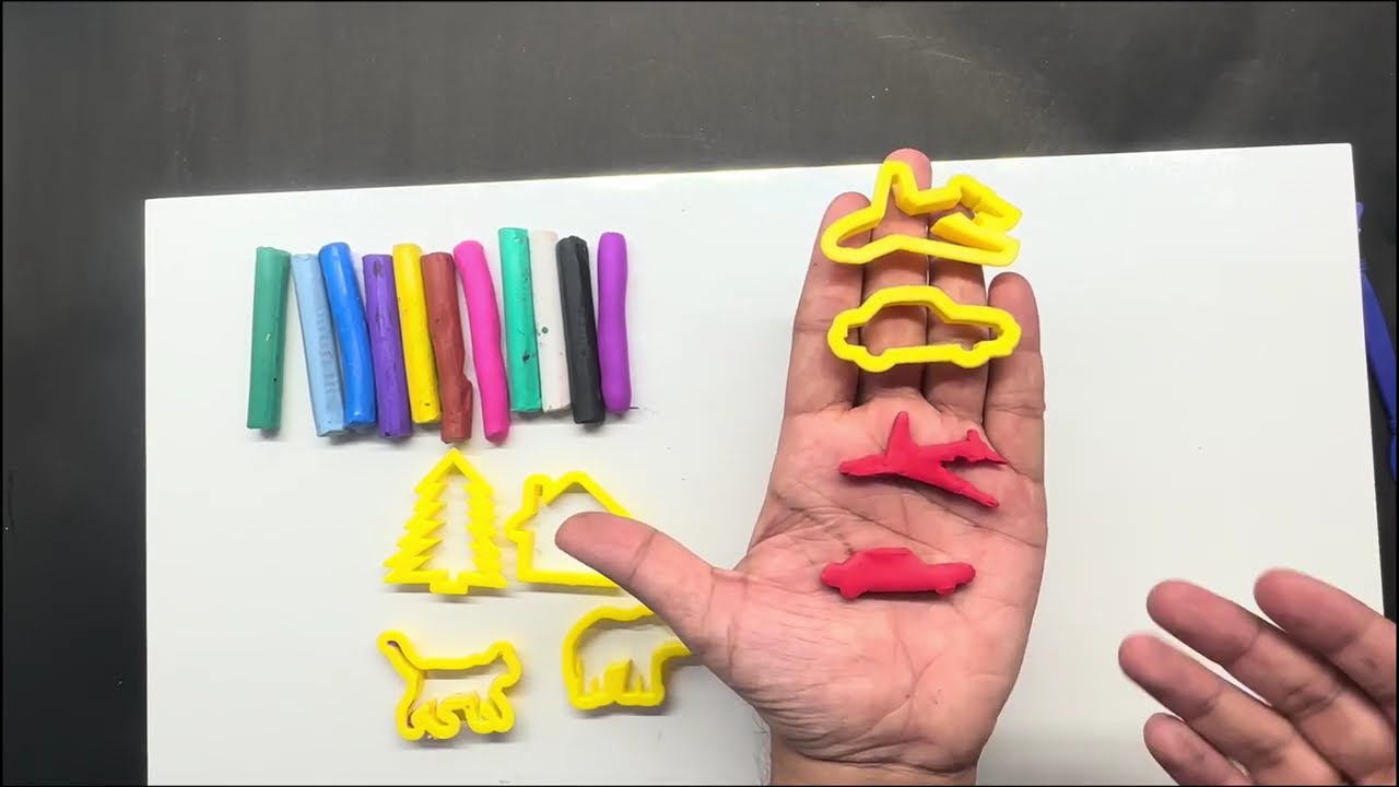 ASMR 12 COLOR’S From small to large super clay unboxing | 10 minutes satisfying unboxing