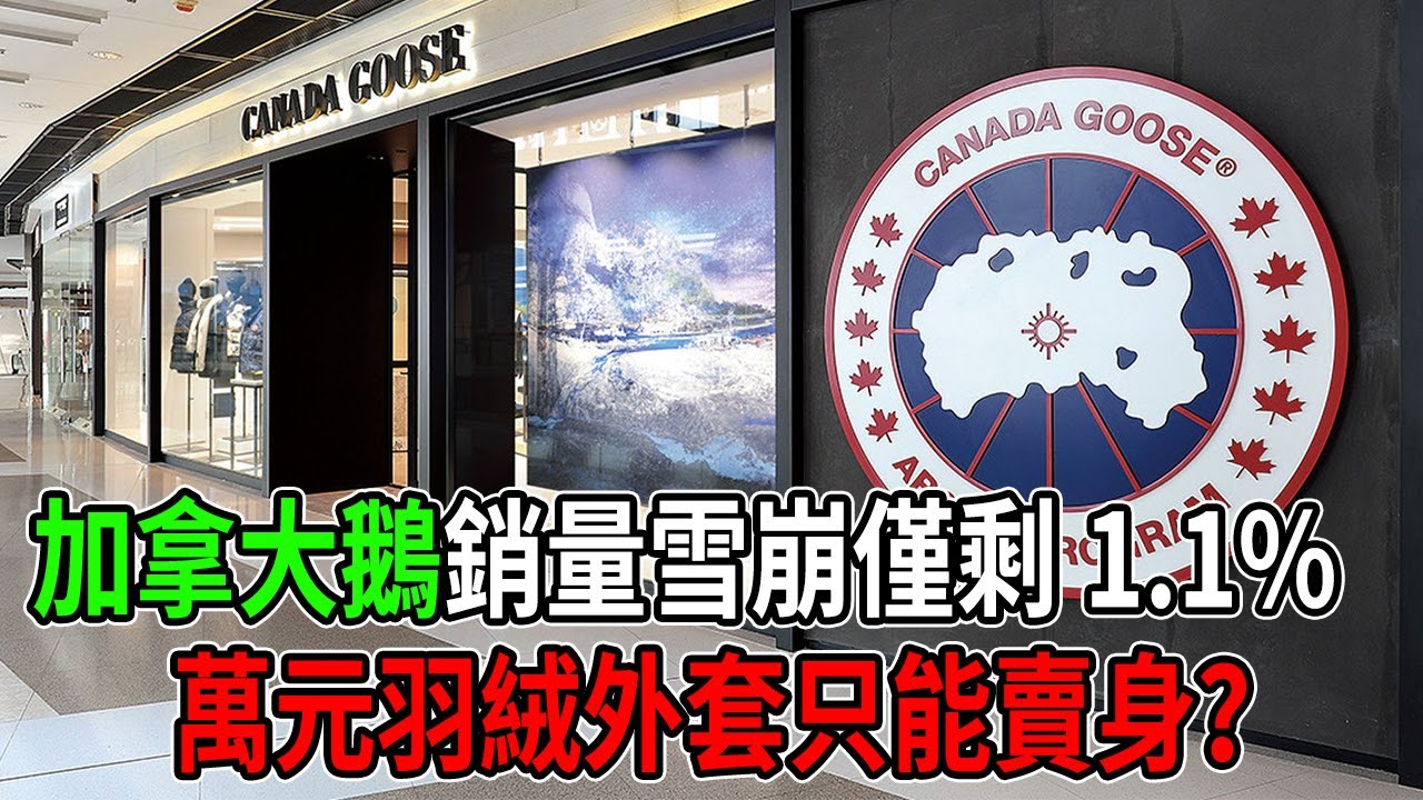 加拿大鵝銷量雪崩僅剩1.1%，傲慢的代價，就是被消費者和市場拋棄！加拿大鵝, Canada Goose 商業模式