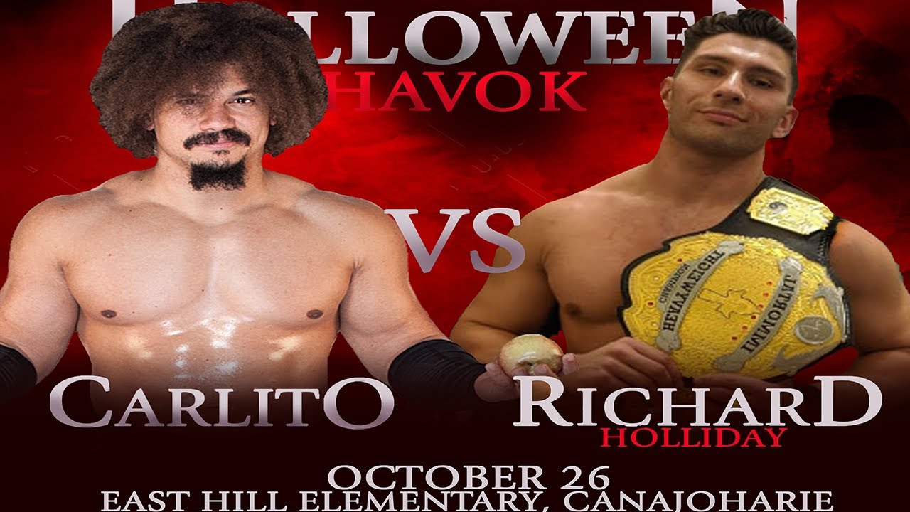 Halloween Havok: Richard Holliday (c) vs Carlito