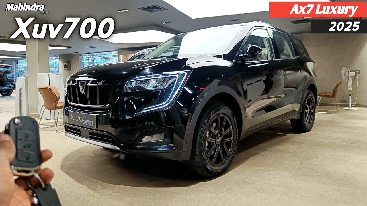 Mahindra Xuv700 Ax7 Luxury Ebony Edition ❣️| Xuv700 Top Model Review !! Price • Features 😍