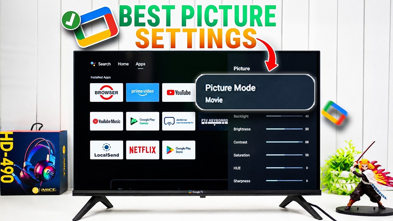 Best Picture Settings for Your Google TV | Change Picture Mode Google TV