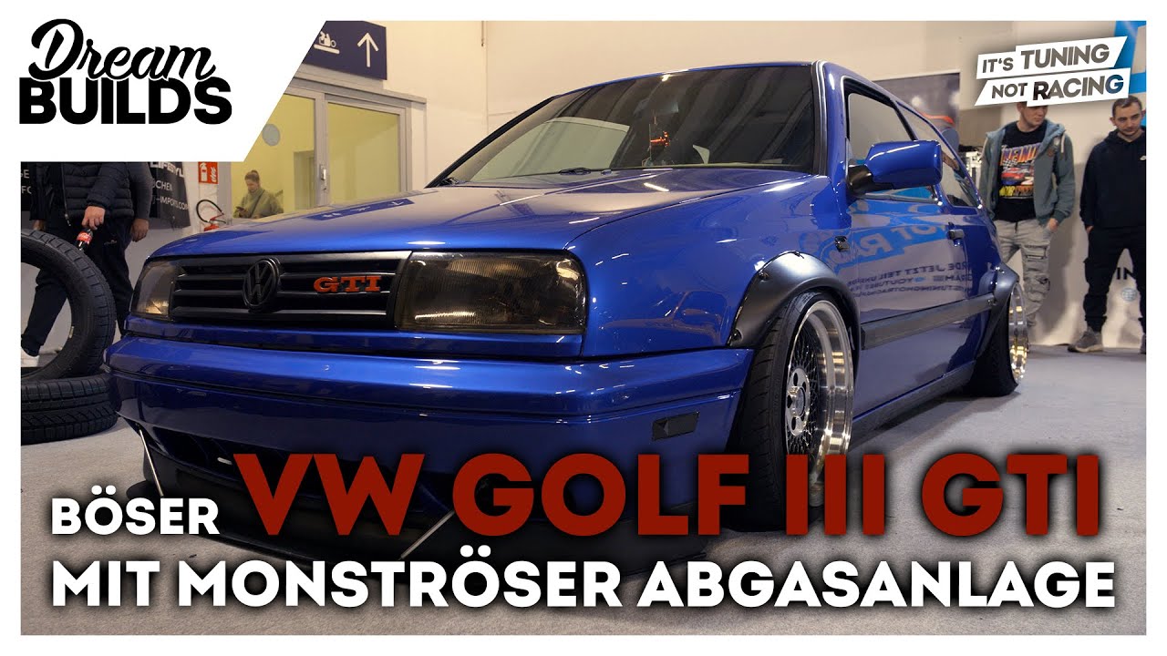DreamBuilds - böser Golf III GTI mit monströser AGA von Jannik - by it's tuning, not racing