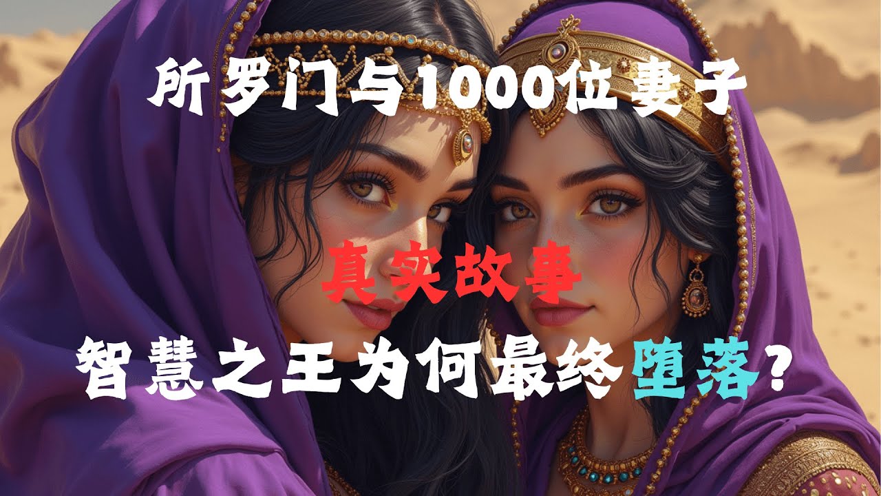 所罗门与1000位妻子的真实故事：智慧之王为何最终堕落？| 权力、情欲与信仰的崩塌：所罗门王的毁灭之路！
