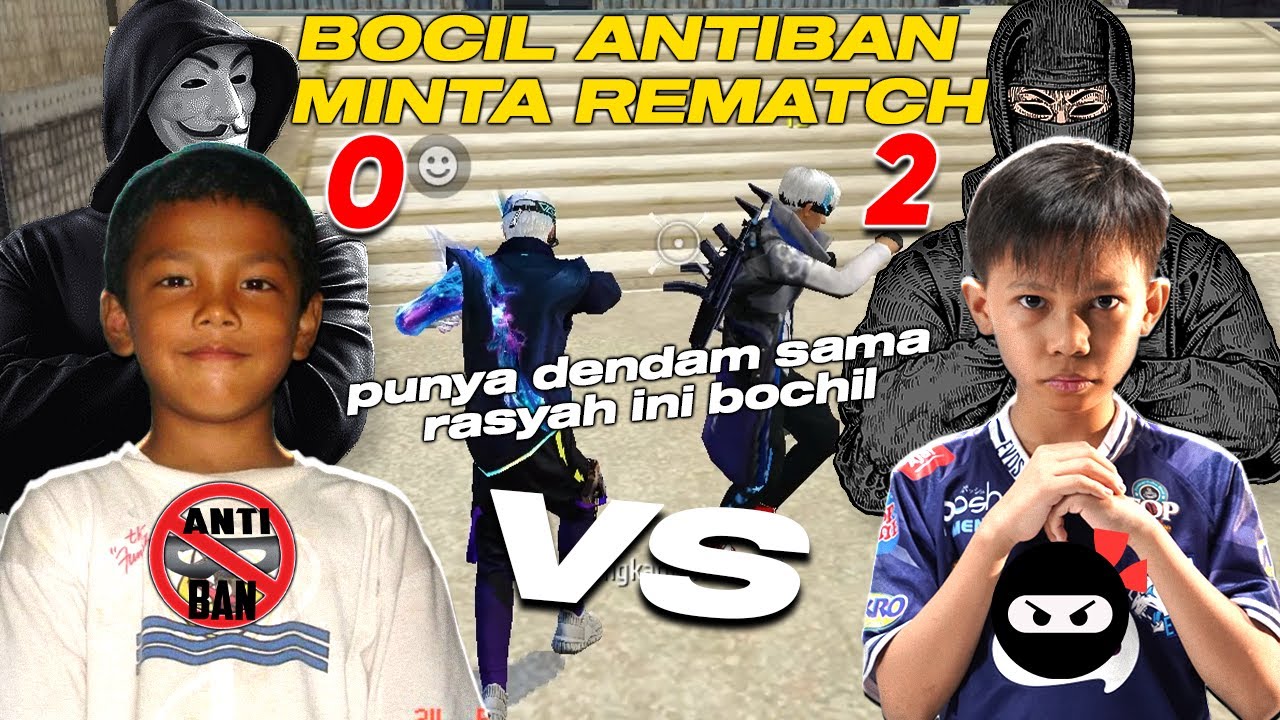 GAK TERIMA ANTIBAN KALAH? ORANG INI NANTANGIN MEMBER NINJAYU BYONE?? NYOLOT PENGEN LAWAN RASYAH !!